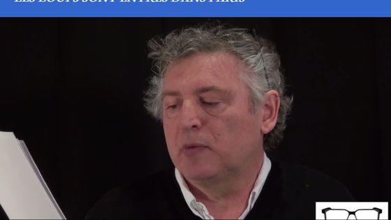 Capture d'écran de la vidéo de Michel Onfray
