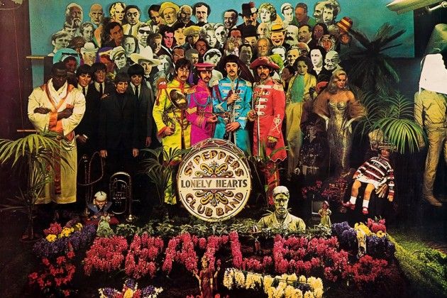 Pochette de l'album Sgt. Pepper's lonely hearts club band, 1967
