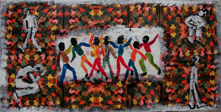 Illustration tirée du recueil « Oreilles pour le monde, itinéraires d'enfants sourds »