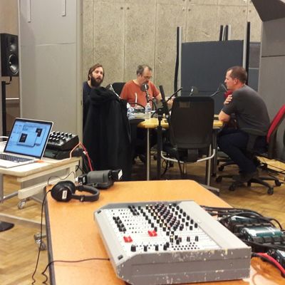 François Bonnet, Bruno Letort et Alessandro Bosetti au studio 107