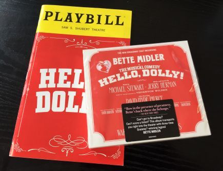 Hello Dolly CD et programme Playbill