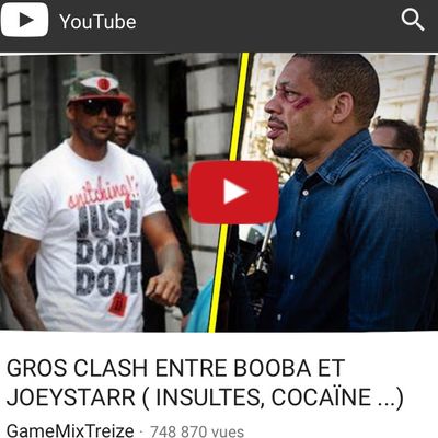 Booba VS Joey Starr
