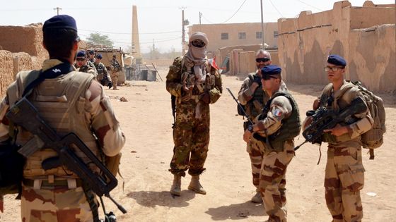 Au Mali sont présents environ un millier de soldats français, auxquels s'ajoutent les 12.000 soldats de la Minusma, la mission de l'ONU ©AFP - Stringer