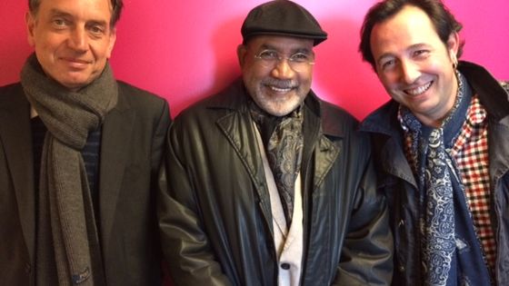 Sylvain Venayre, Patrick Chamoiseau & Thomas B.Reverdy ©Radio France - Mathilde Serrell