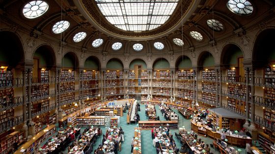 Bibliothèque de l'Institut national d'histoire de l'art - Emile Groleau / INHA