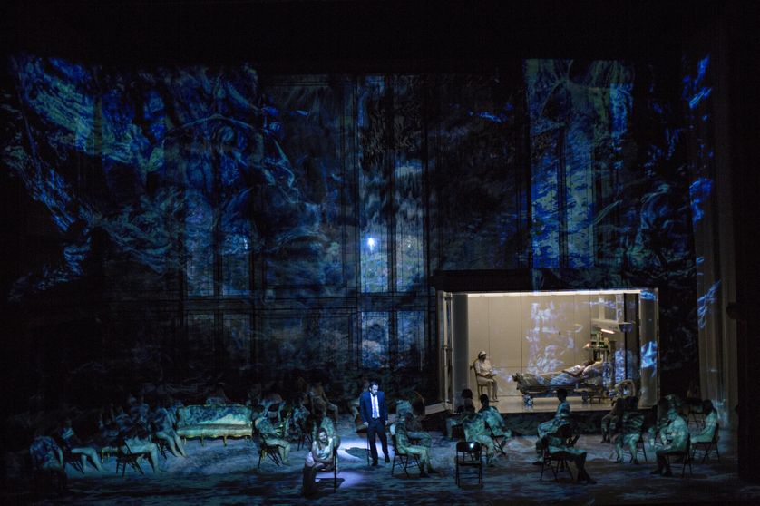 photo de l'opéra "Alceste" à l'Opéra de Lyon