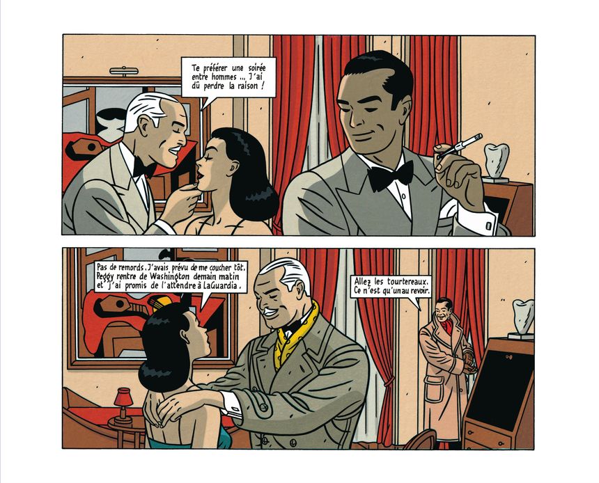 Planche de "Jamais deux sans trois" de Floc’h et Jean-Luc Fromental