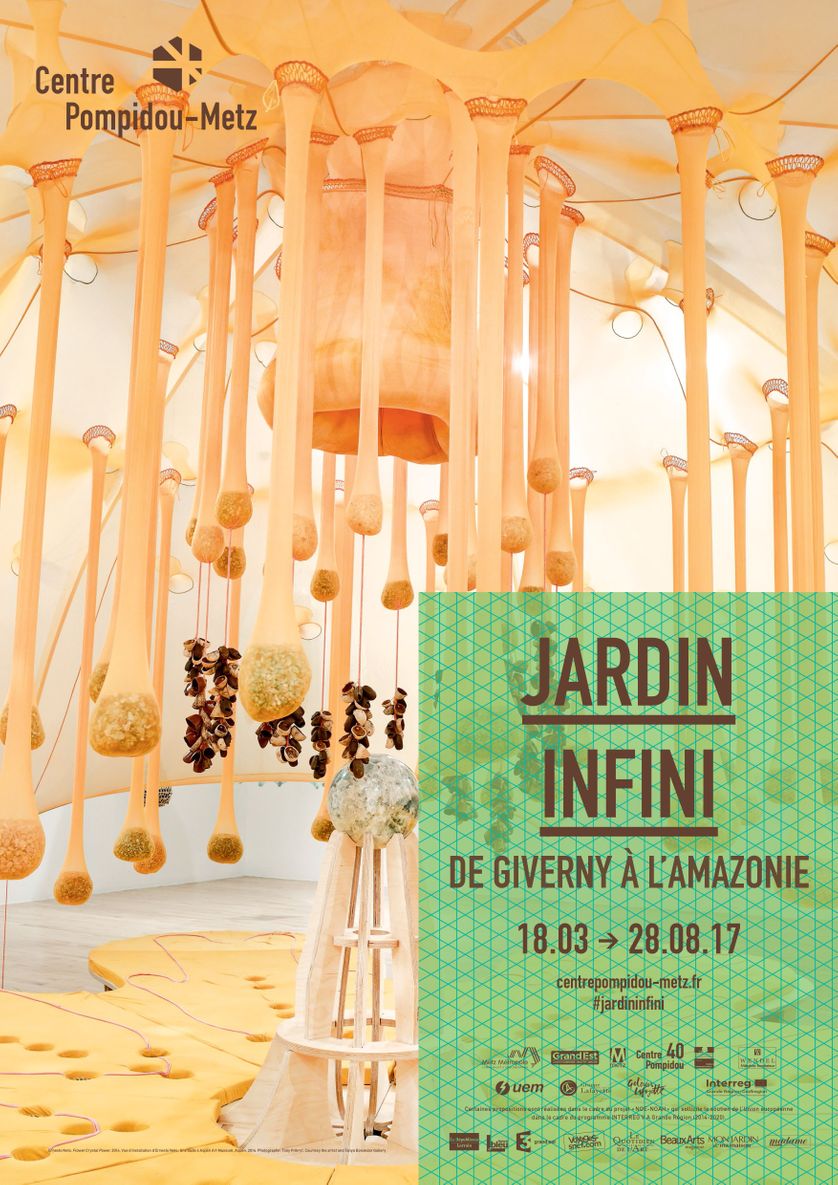Affiche Jardin infini. De Giverny à l'Amazonie