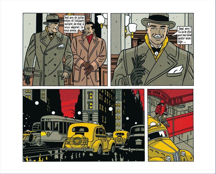 Planche de "Jamais deux sans trois" de Floc’h et Jean-Luc Fromental