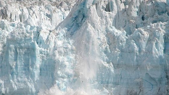 Le Glacier Hubbard en Alaska, le plus long des glaciers côtiers d'Amérique du Nord, photographié le 8 mai dernier ©AFP - R.GENDLER / LEEMAGE