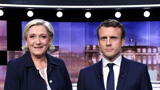 Marine Le Pen et Emmanuel Macron ©AFP - Eric FEFERBERG / POOL / AFP