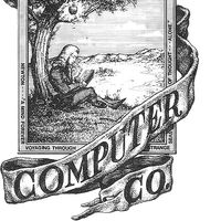 Apple's absolute first logo, pre 1976. Drawn by then co-founder Ronald Wayne.
