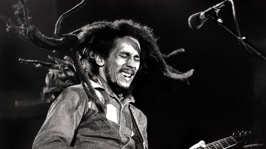 Bob Marley en concert en 1980