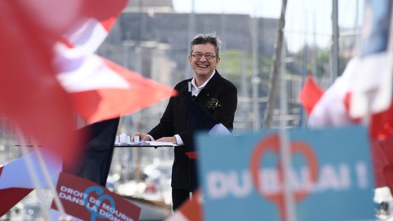 Jean-Luc Mélenchon ©AFP - Anne-Christine POUJOULAT
