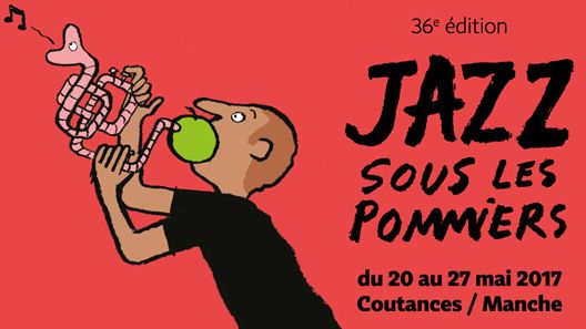 Affiche Jazz Sous les Pommiers 2017