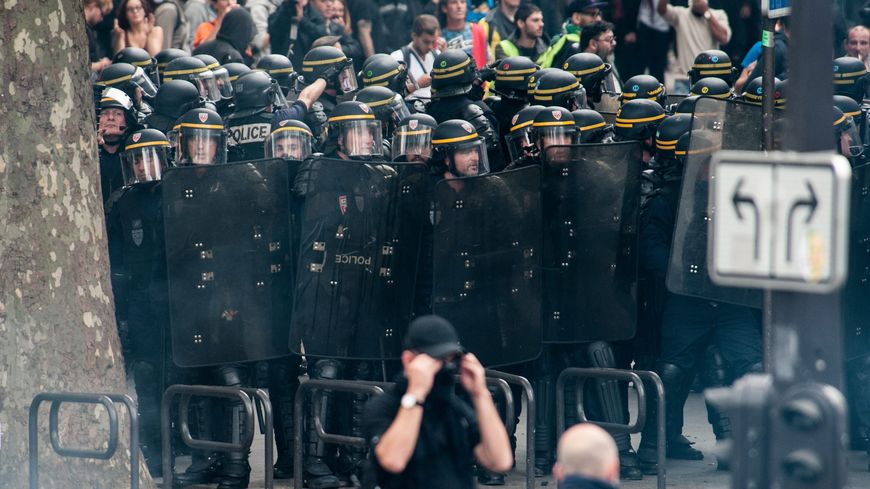 Manifestation contre la loi Travail en septembre 2016