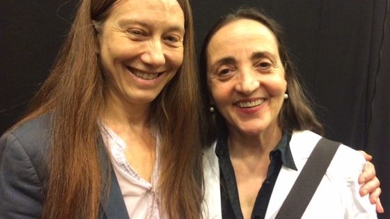 Valérie Dréville et Domnique Blanc ©Radio France - Mathilde Serrell