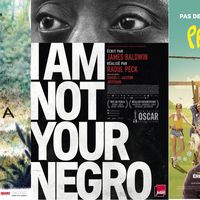 Affiches de "Sayonara", "I'm not your negro" et "Problemos"
