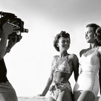 Starlettes sur la Croisette en 1947