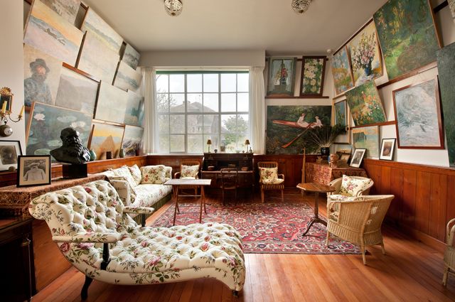 L'atelier-salon de Claude Monet de sa maison à Giverny