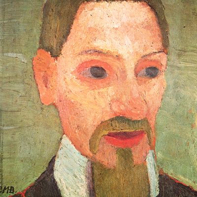 Portrait de Rainer Maria Rilke par Paula Modersohn-Becker