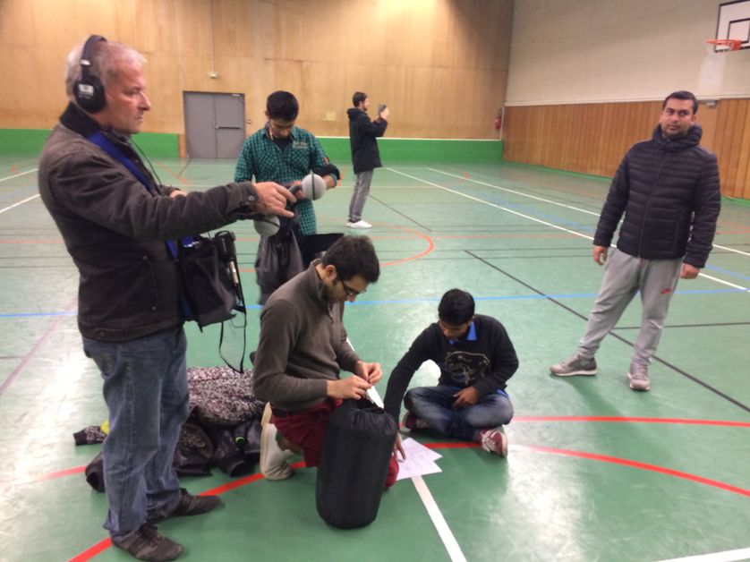 Scène dans le Gymnase