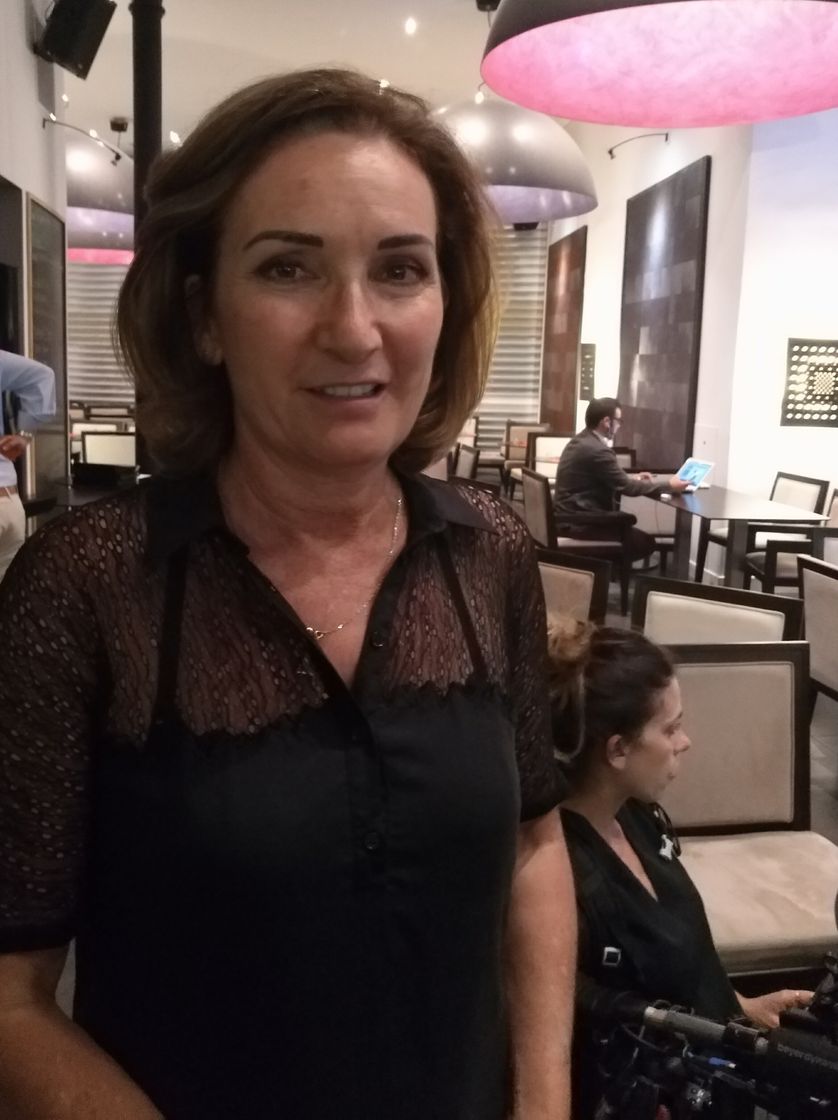 Corinne Versini, candidate de La République en Marche dans les Bouches-du-Rhône