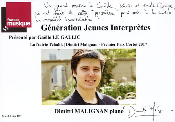 Livre d'Or Dimitri Malignan