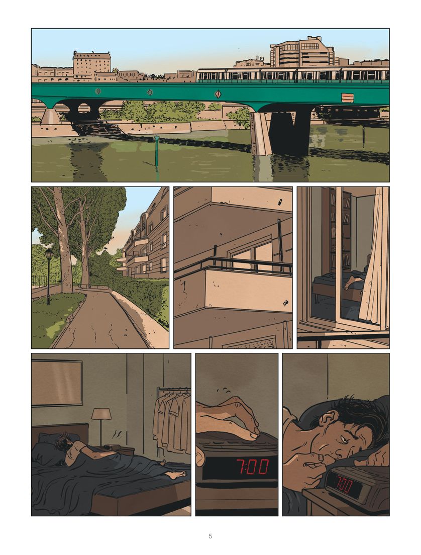 Planche du "Guide mondial des records" de Tonino Benacquista et Nicolas Barral