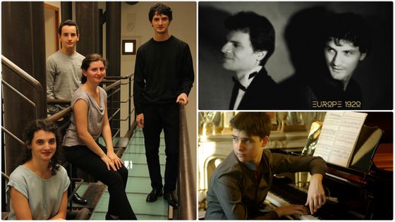 Le Quatuor Tchalik, Dania et Gabriel Tchalik (DR) ; Dimitri Malignan (DR)