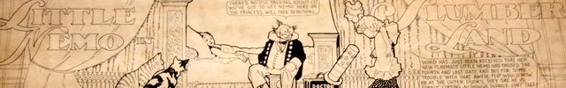 Une inventivité jusque dans les titres toujours très illustrés comme ici avec Little Nemo in Slumberland