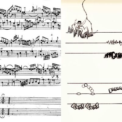 Courante BWV 826 / Stripsody de Cathy Berberian