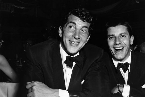 Dean Martin (gauche) et Jerry Lewis | photo : Express Newspapers/Getty Images