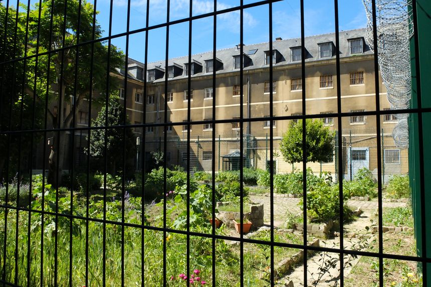 Le jardin de la Maison Centrale de Poissy