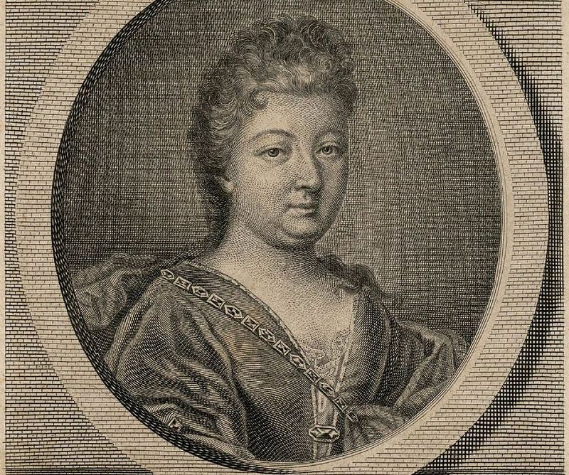 Portrait de Marie-Catherine Le Jumel de Barnevilles, comtesse d'Aulnoy, XVIIIe siècle