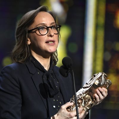 Céline Sciamma reçoit le César de la meilleure adaptation pour "Ma vie de courgette" - 2017