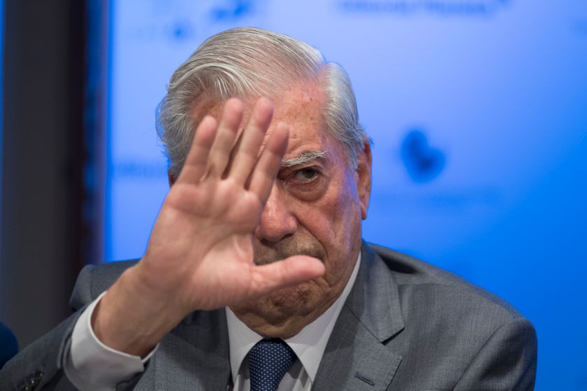 Mario Vargas Llosa à Madrid, 06/06/2017