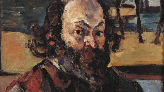 "Autoportrait", détail. Peinture de Paul Cézanne. (env. 1875) ©AFP - Electa/Leemage