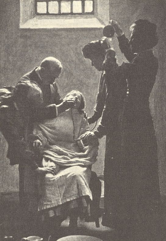 Le gavage d'une suffragette