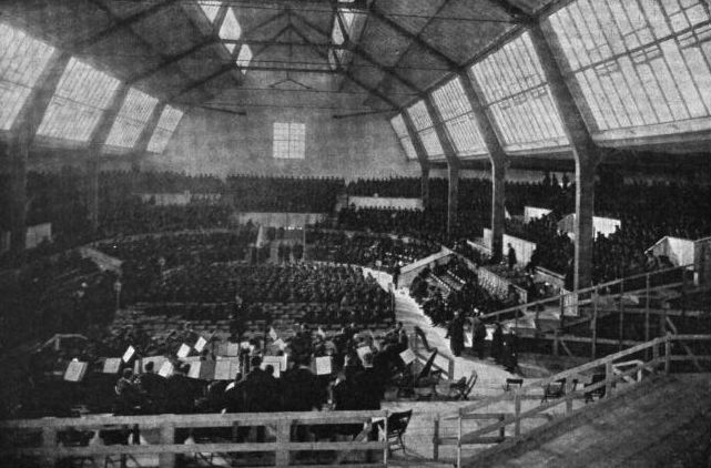 Répétition de la Symphonie des Mille, en septembre 1910