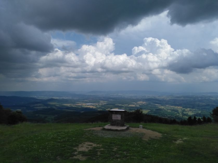 Sommet du mont Beuvray à Bibracte