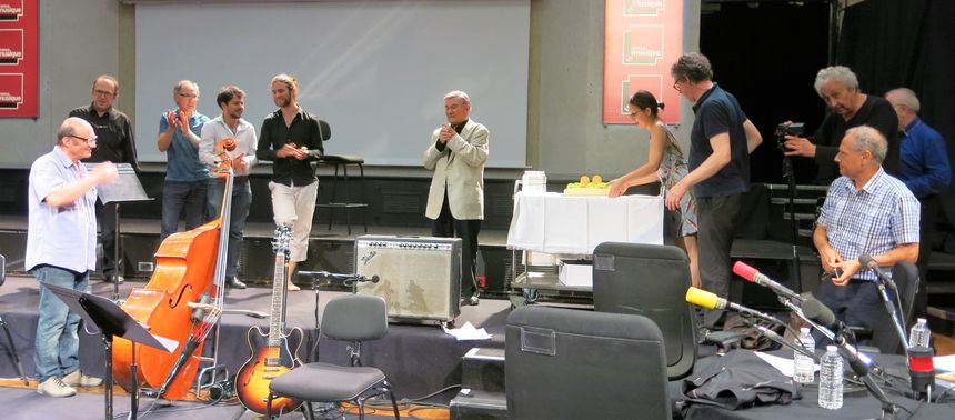 Marcel Azzola 90 ans & Friends ! Live 24 juin 2017 En direct En public du studio 105 Maison-de-la-Radio, Paris 16e