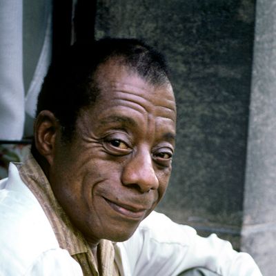 James Baldwin, chez lui à Saint Paul de Vence, en 1985