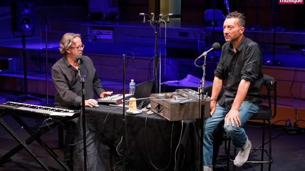 Duo Xavier Garcia et Lionel Marchetti, enregistré à Radio France pour "A l'improviste"