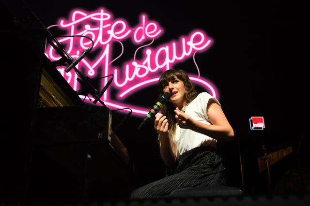 Juliette Armanet sur la scène de l'Olympia