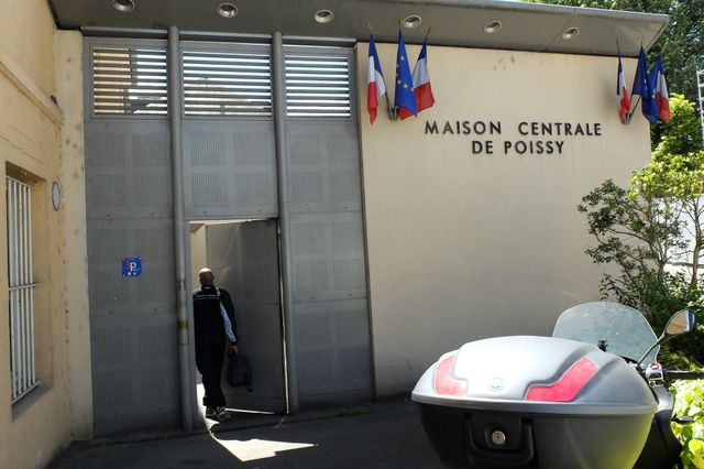 L'entrée de la Maison Centrale de Poissy