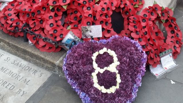 Des hommages sur le Borough Market