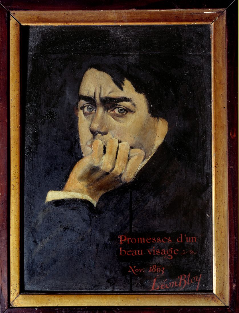 Léon Bloy, Autoportrait, 1863