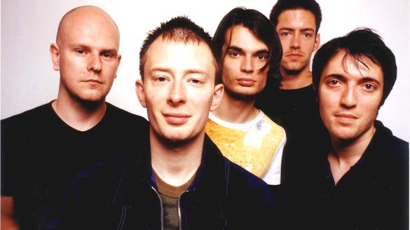 Le groupe Radiohead à Los Angeles en 1997 | Jim Steinfeldt/ Getty