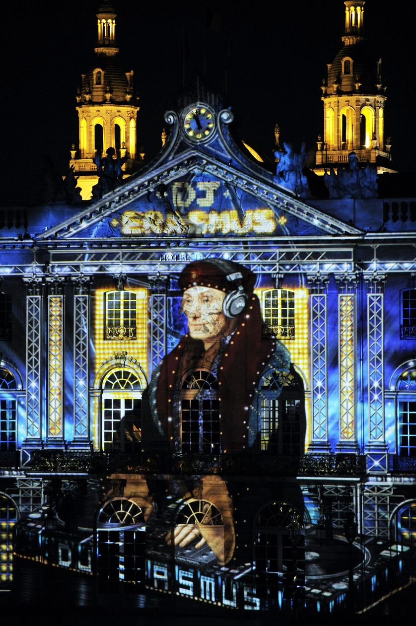 Son et lumière "Rendez-vous place Stanislas" en 2013